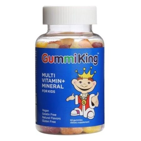 GUMMIKING Multivitamin + ásványi anyagok gyerekeknek (60 darab gumicukorka)