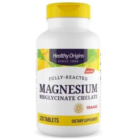 HEALTHY ORIGINS magnézium-bisglicinát-kelát (120 tabletta)