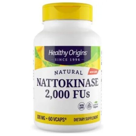 HEALTHY ORIGINS Természetes nattokináz 2000 FU (60 kapszula)
