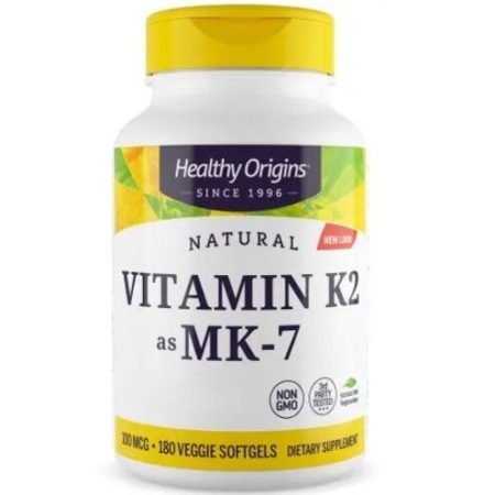 HEALTHY ORIGINS K2-vitamin Mk7 100 mcg (180 kapszula)