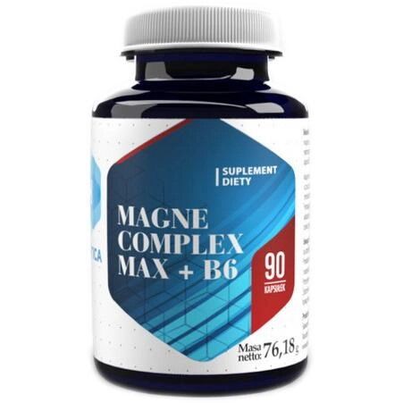 HEPATICA Magne Complex Max + B6 (90 caps)