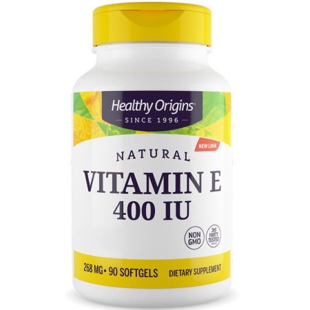 Healthy Origins természetes E-vitamin Depot 400 NE