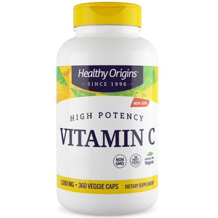 Healthy Origins C-vitamin 1 000 mg - 360 növényi kapszula
