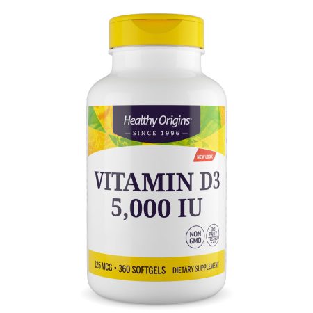 Healthy Origins D3-vitamin 5 000 NE