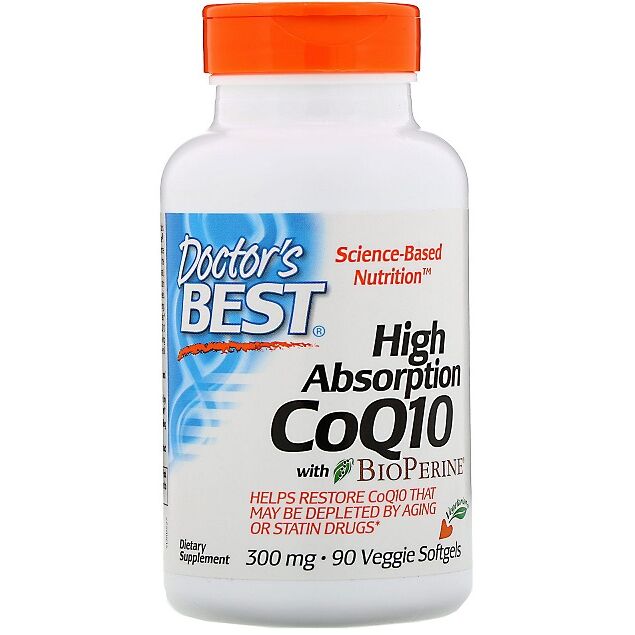 High Absorption CoQ10 with BioPerine