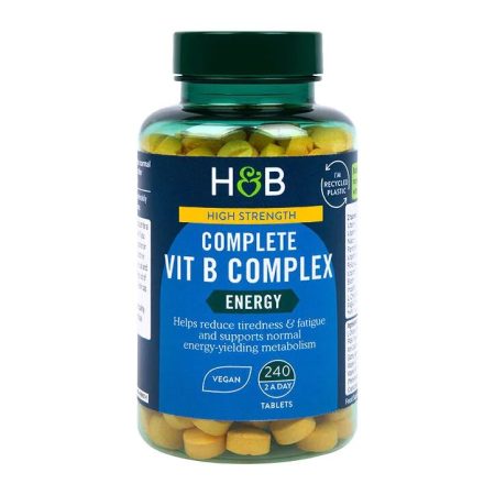 Nagy hatékonyságú teljes B-vitamin-komplex - 240 tabletta