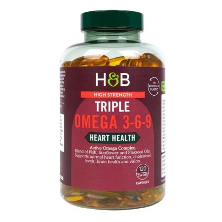 Nagy hatékonyságú hármas omega-3-6-9 - 120 kapszula