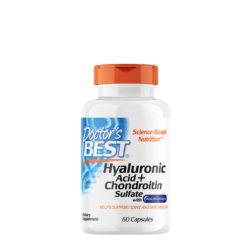 Hyaluronic Acid + Chondroitin Sulfate with BioCell Collagen - 60 caps