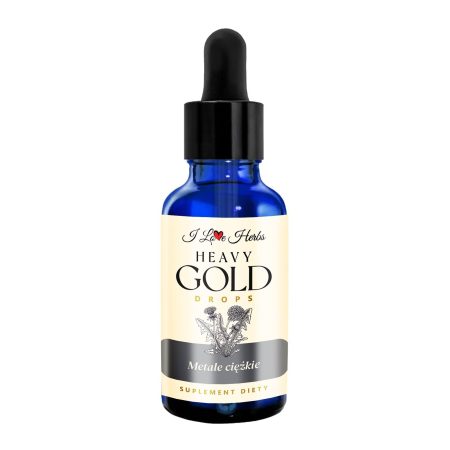 I LOVE HERRBS - HEAVY Gold Drops METALE CIĘŻKIE (50 ml)
