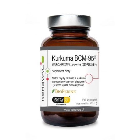 KENAY kurkumin BCM-95 piperinnel (60 kapszula)