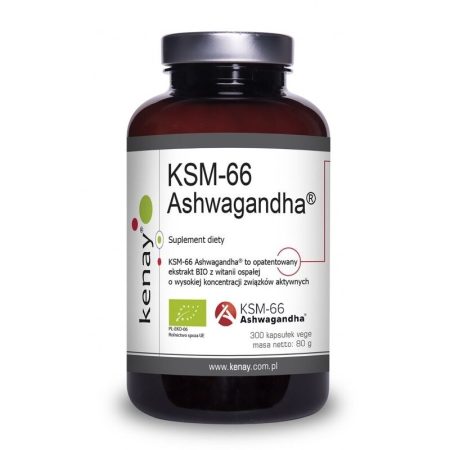 KENAY Bio Ashwagandha KSM-66 (300 kapszula)