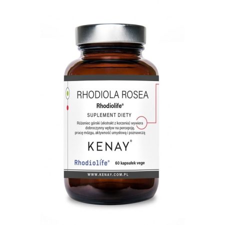 KENAY Rhodiola rosea Rhodiolife - Hegyi rózsagyökér (60 növényi kapszula)