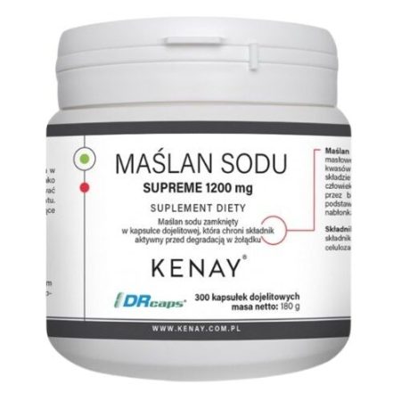 KENAY nátrium-butirát SUPREME 1200 mg (300 kapszula)