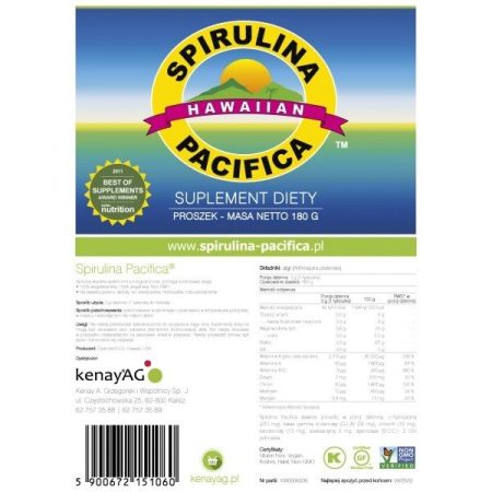 KENAY Spirulina Pacifica por (180 g / 6