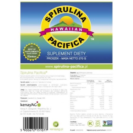 KENAY Spirulina Pacifica por (270 g / 9