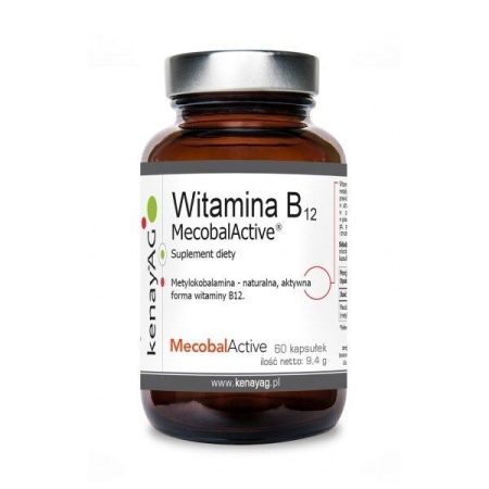 KENAY B12-vitamin (metilkobalamin) MecobalActive (60 kapszula)