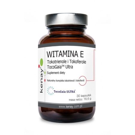 KENAY E-vitamin - tokotrienolok és tokoferolok - TocoGaia Ultra (30 kapszula)