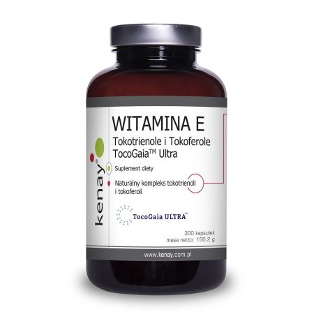 KENAY E-vitamin - tokotrienolok és tokoferolok - TocoGaia Ultra (300 kapszula)