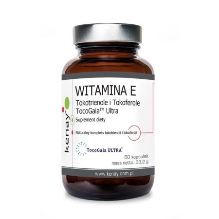 KENAY E-vitamin - tokotrienolok és tokoferolok - TocoGaia Ultra (60 kapszula)
