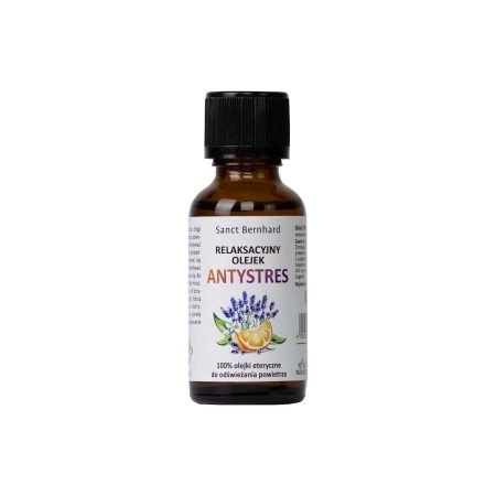 KRAUTERHAUS SANCT BERNHARD stresszoldó-pihentető illóolaj (30 ml / 1 fl. oz.)
