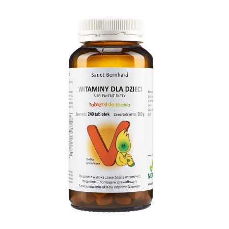 KRAUTERHAUS SANCT BERNHARD Gyermekvitamin (240 tabletta)