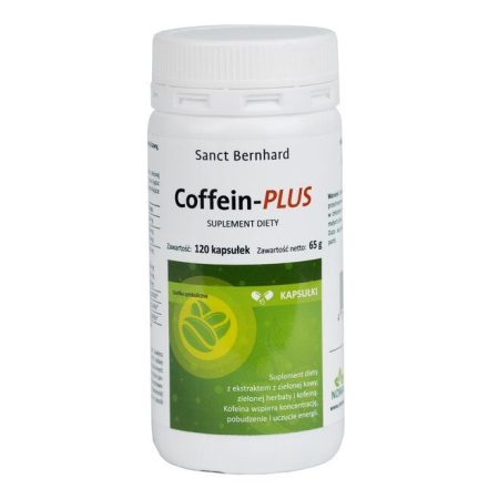 KRAUTERHAUS SANCT BERNHARD Coffein-PLUS (120 kapszula)