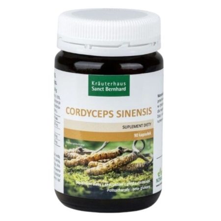 KRAUTERHAUS SANCT BERNHARD Cordyceps gomba kivonat - Cordyceps sinensis (90 kapszula)