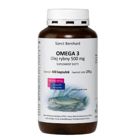 KRAUTERHAUS SANCT BERNHARD Omega-3 halolaj kapszula