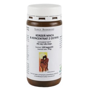 KRAUTERHAUS SANCT BERNHARD Oysters Maca Active kapszulák (120 db)