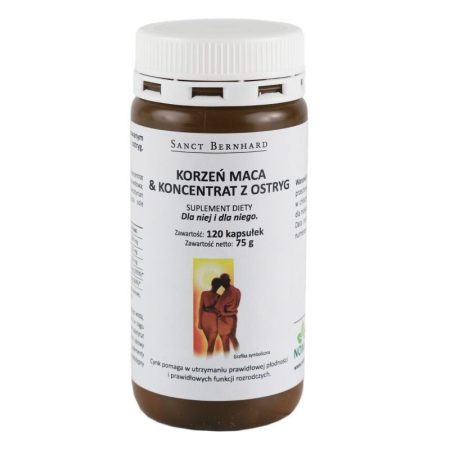 KRAUTERHAUS SANCT BERNHARD Oysters Maca Active kapszulák (120 db)
