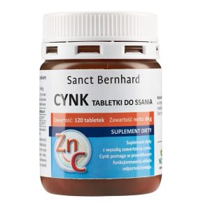 KRAUTERHAUS SANCT BERNHARD Cink-Immune cukorkák (120 db)