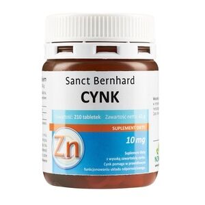 KRAUTERHAUS SANCT BERNHARD cink-tabletta