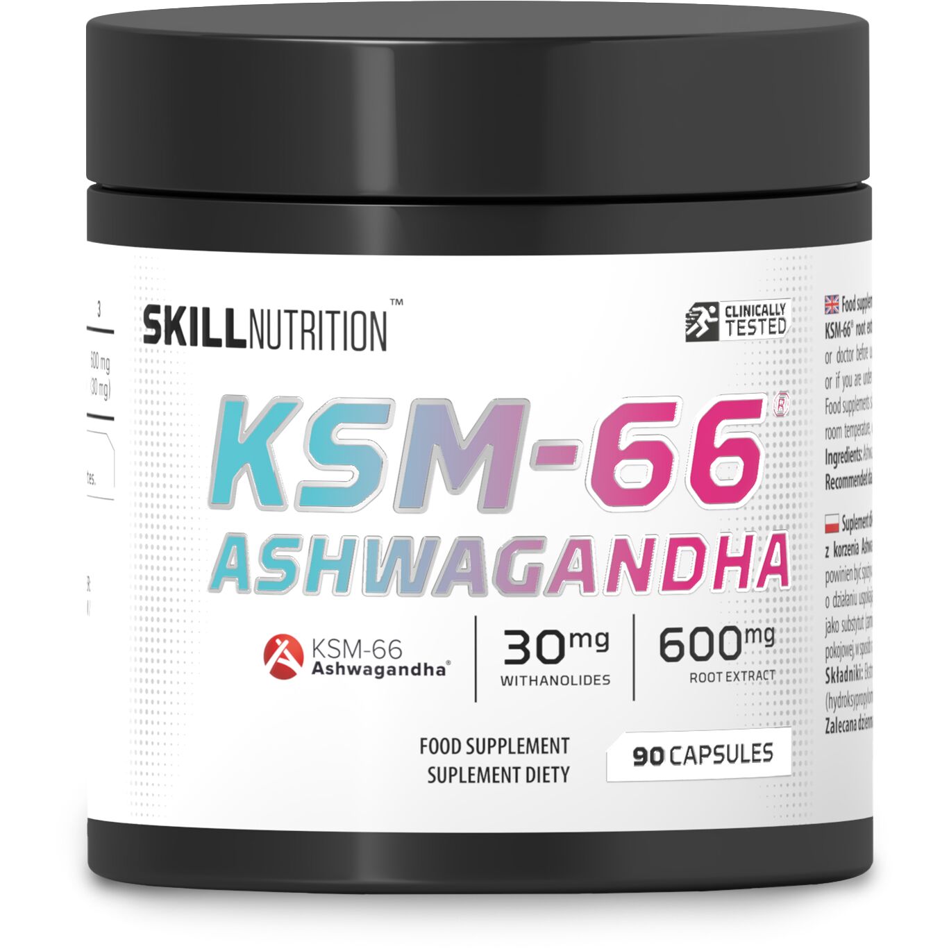 KSM-66 Ashwagandha - 90 vegán kapszula