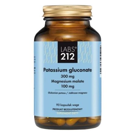 LABS212 Kálium-glükonát/magnézium-malát (90 kapszula)