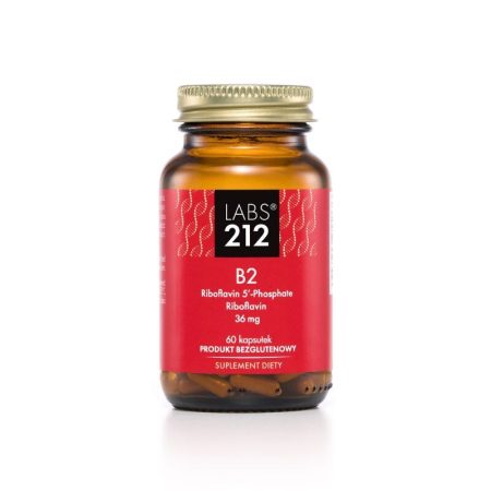 LABS212 B2-vitamin (riboflavin-5'-foszfát) + riboflavin (60 kapszula)