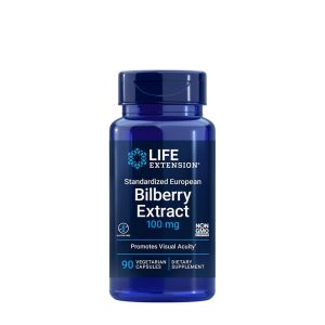 Life Extension - Standardizált európai fekete áfonya-kivonat (90 növényi kapszula)