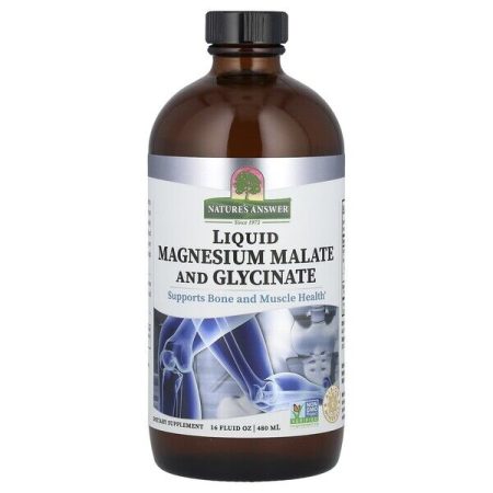 Folyékony magnézium-malát és -glicinát - 480 ml.