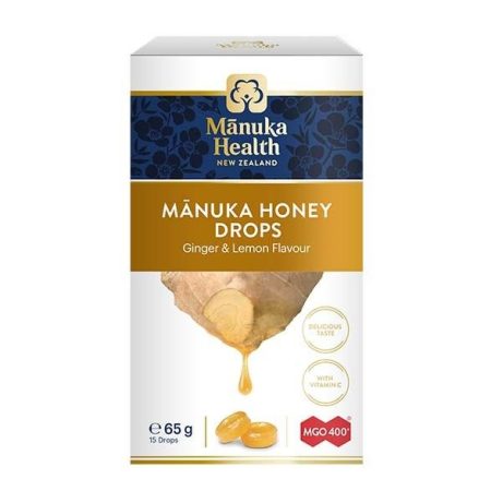 MANUKA HEALTH cukorkák manuka mézzel (MGO™ 400+)