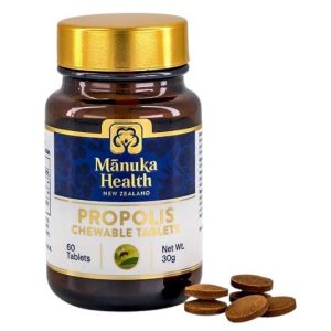 MANUKA HEALTH Propolisz rágótabletták (60 db)