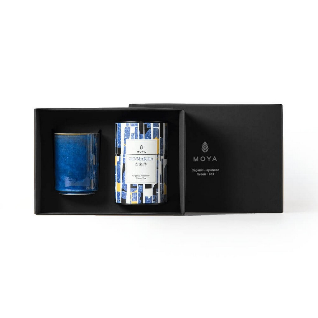 Moya Kaze Organikus Szálas Tea Szett - Genmaicha 60 g