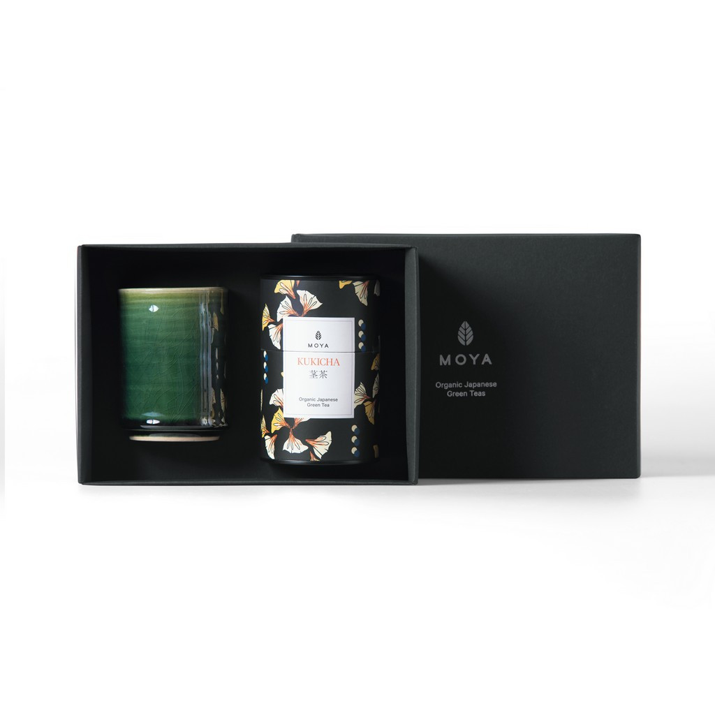 Moya Kasai Organikus Szálas Tea Szett - Kukicha 60 g