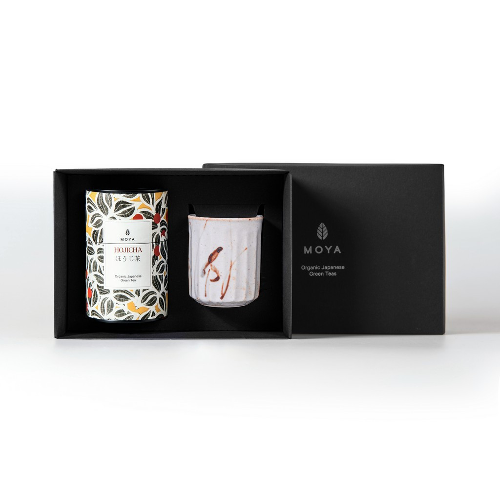 Moya Sato Organikus Szálas Tea Szett - Hojicha 60 g