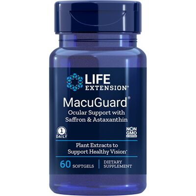 MacuGuard szemápoló készítmény sáfránnyal és asztaxantinnal - 60 lágykapszula