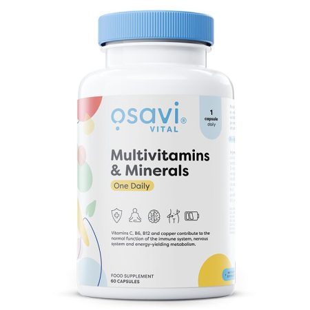 Multivitaminok és ásványi anyagok - napi egy adag - 60 kapszula