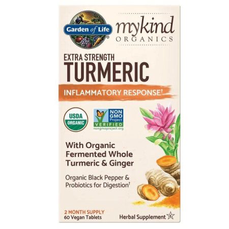 Mykind Extra Strength kurkuma - 60 vegán tabletta