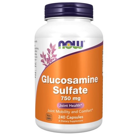 NOW Foods glükózamin-szulfát 750 mg (240 kapszula)