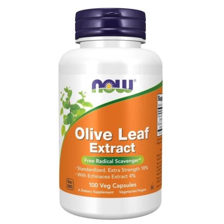 NOW Foods olajfa-levél kivonat (100 kapszula)