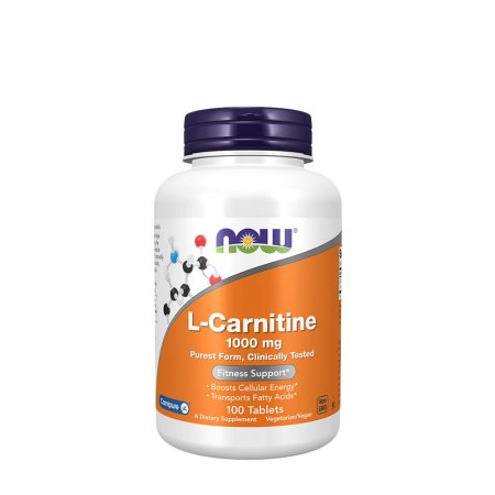 NOW L-karnitin 1000 mg (100 tabletta)