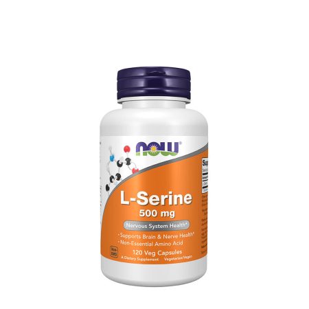 NOW L-szerin 500 mg (120 kapszula)
