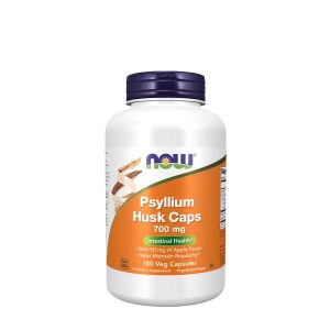 NOW Psyllium-héj 700 mg - 180 növényi kapszula